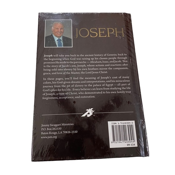 Joseph And Jacob By Jimmy Swaggart Hardcover Brand New Factory Sealed Bible - Picture 6 of 10